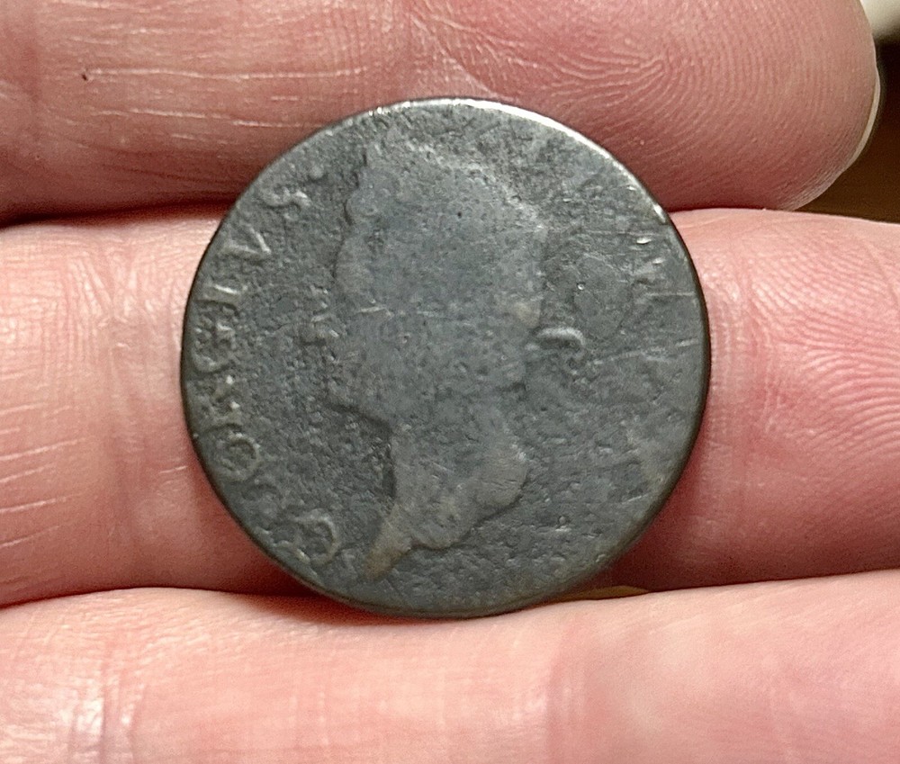 Non-Regal MULE  Irish  Halfpenny 1769