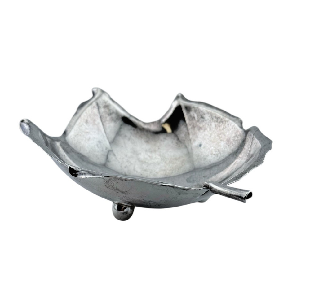 Vintage Sciarotta Sterling Silver Leaf Dish #15