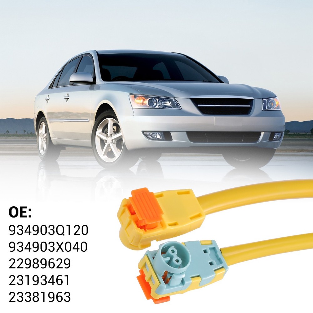 2PCS Clock Spring Plug Connector For 2013-2018 Chevrolet Silverado Trucks