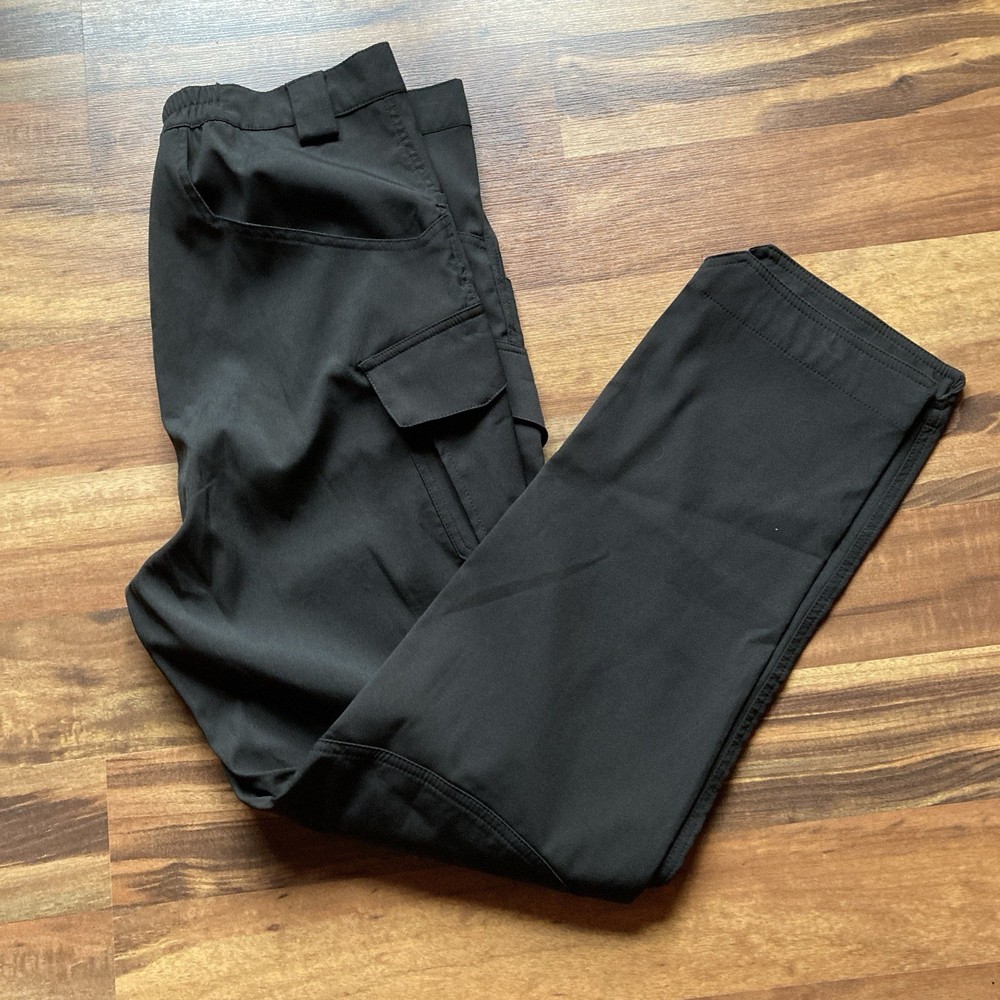 Tactical Series Medium Black Elastic Back Pants