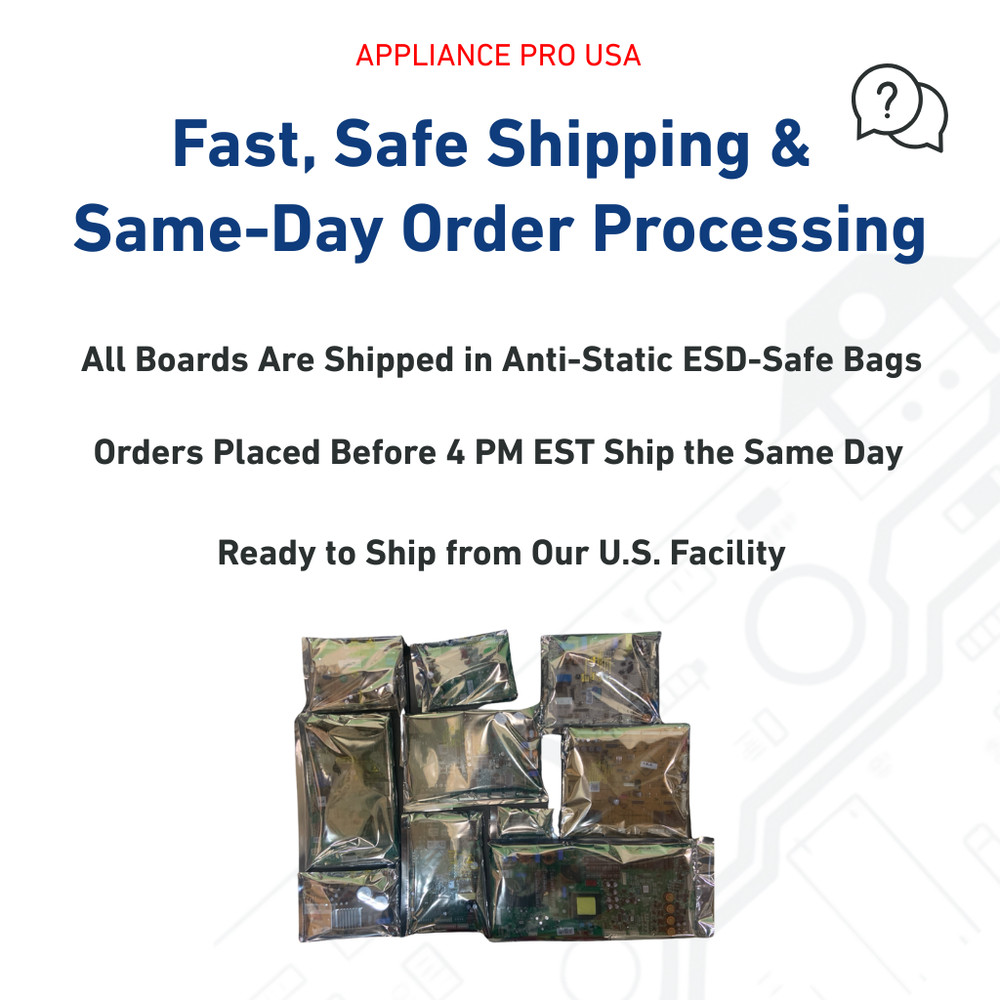 GE Refrigerator Control Board - Part Number 239D6019G105