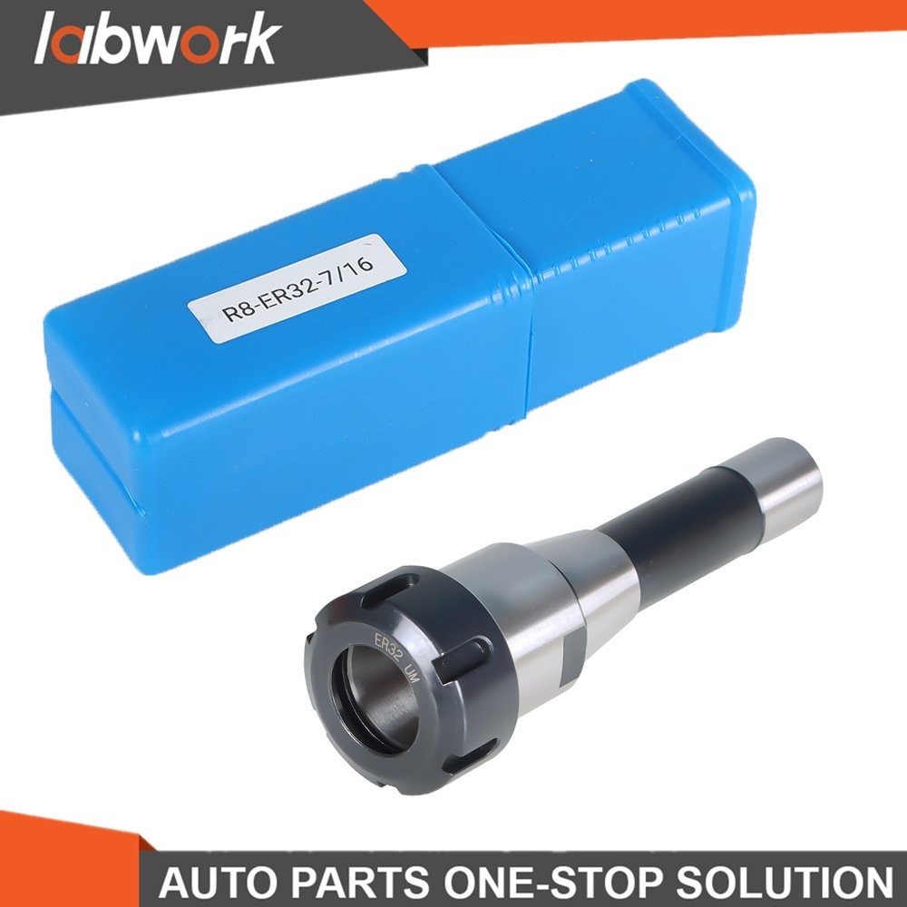 Labwork ER32 R8 Thread Collet Chuck Holder Fixed CNC Lathe 7/16" +25-45 Spanner