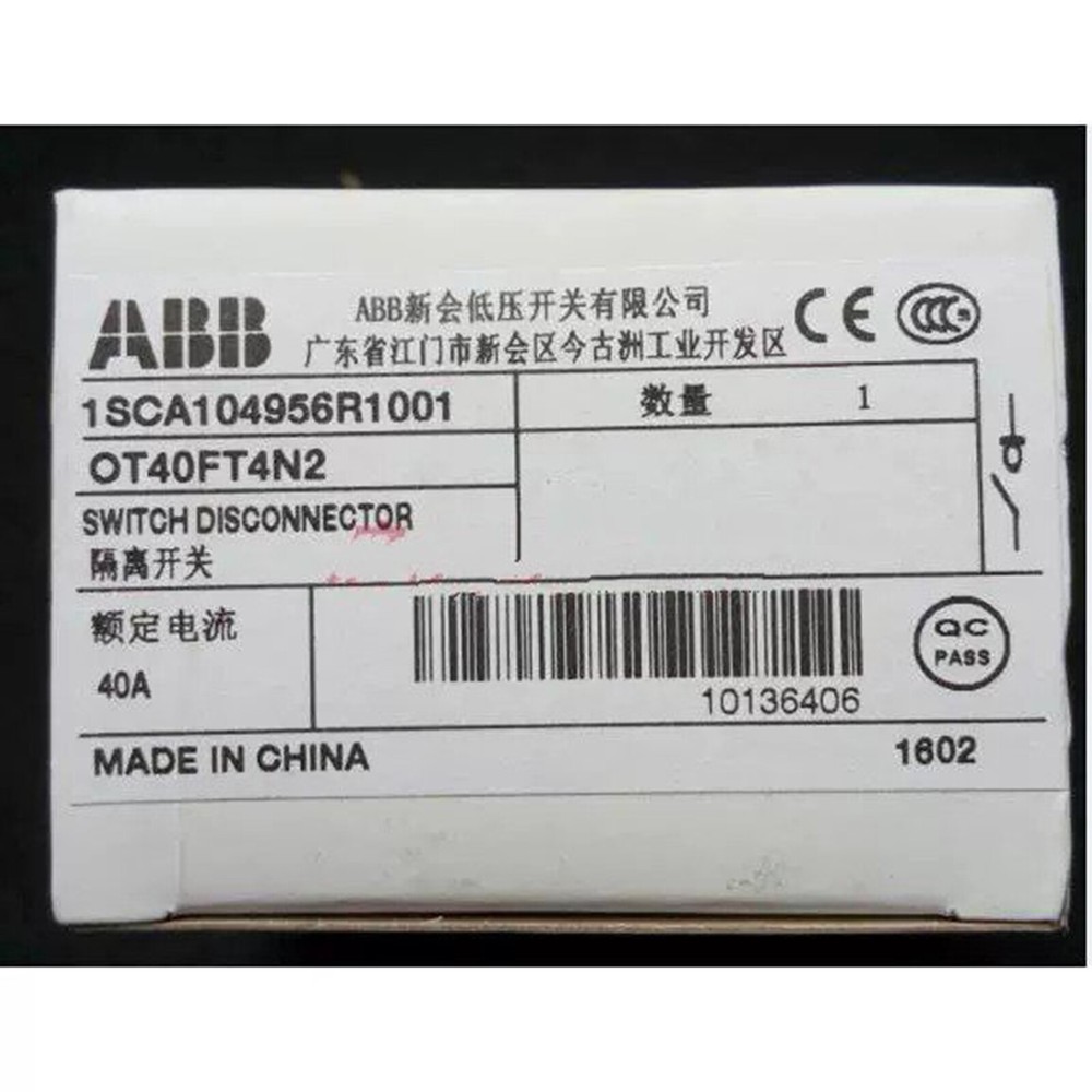 one NEW ABB OT63FT4N2 Disconnect Switch Free shipping