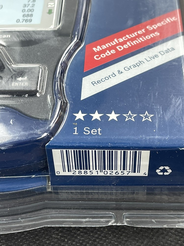 BOSCH OBD II 1150 Info Scan OBD2 CAN Eng Trans ABS Graph & LIVE DATA Scan Tool