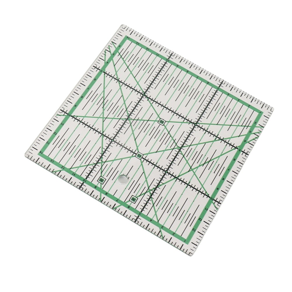 2 Pack Acrylic Quilting Ruler For DIY Sewing Patchwork Measuring Popular