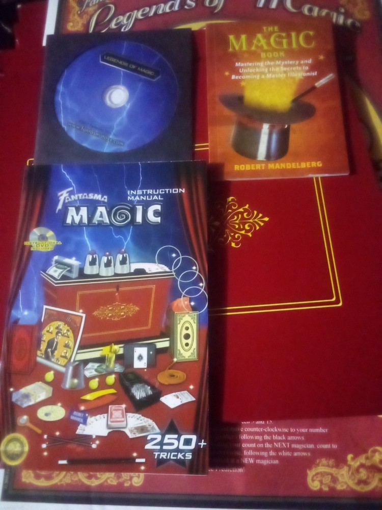 Fantasma Magic Set with 250 Astounding Tricks and Instructional DVD