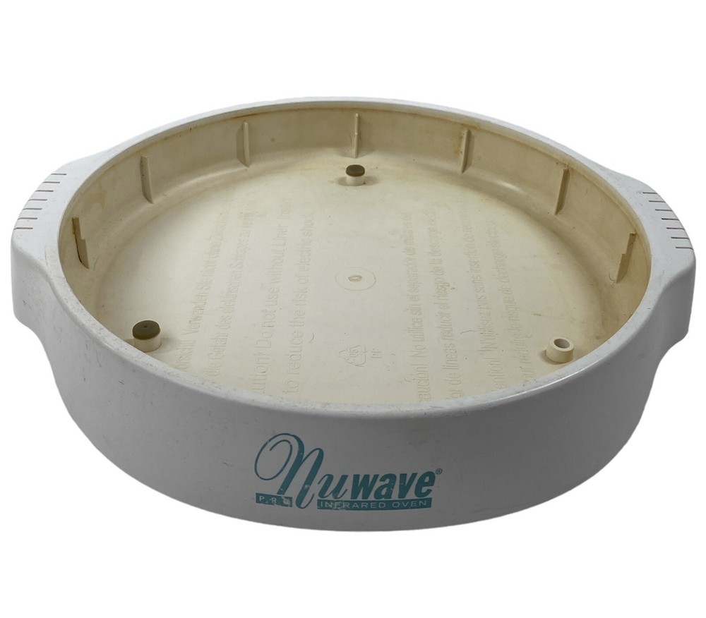 NuWave Pro Oven Replacement Bottom Base Drip Tray Pan Holder Only 20201 20204