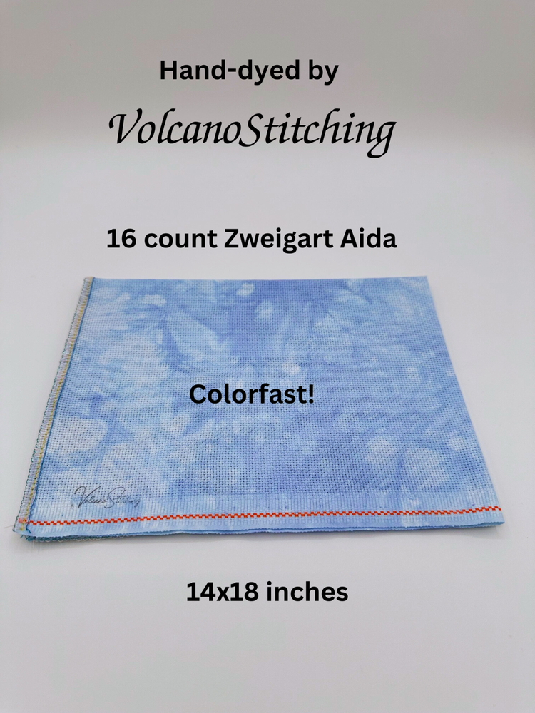 Q-Snap Needlework Frame Set with Hand-Dyed Fabric by VolcanoStitching