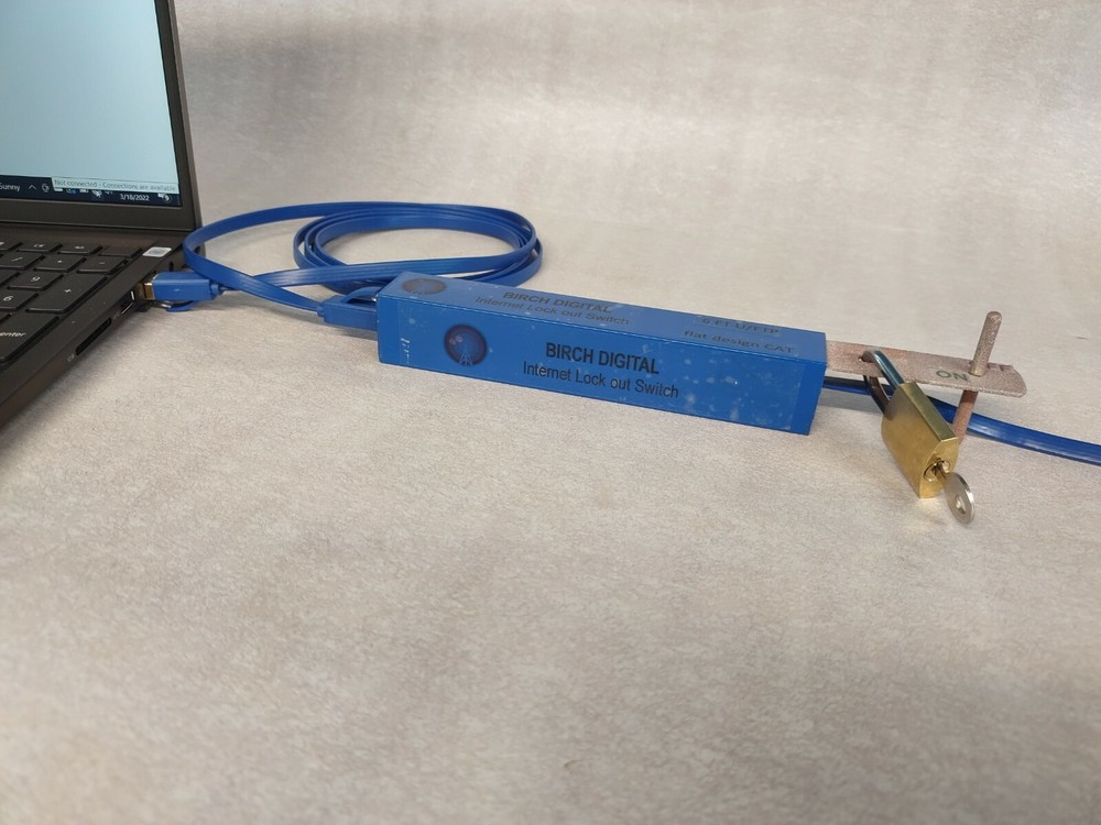 Internet Lock Out Switch by Birch Digital - Physical Internet Security