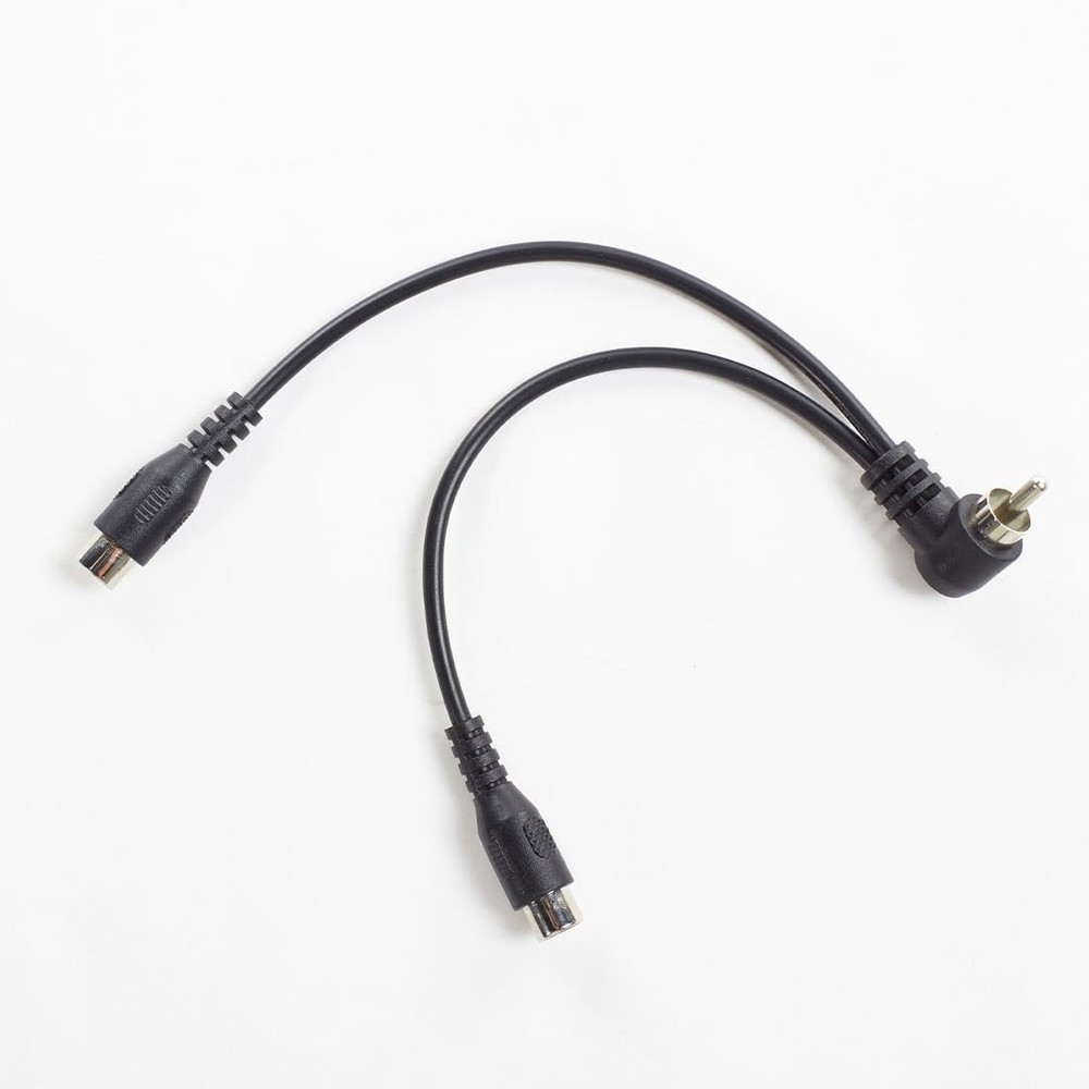 Lightweight RCA Y-Split Adapter - Connect Two Snowmobile Heating Components