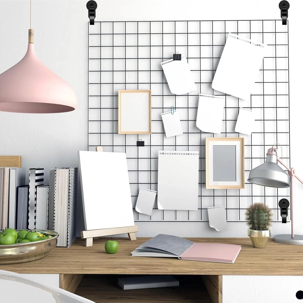 48 Pack Screw Hooks Black Outdoor String Light Clips Christmas Light Hooks...