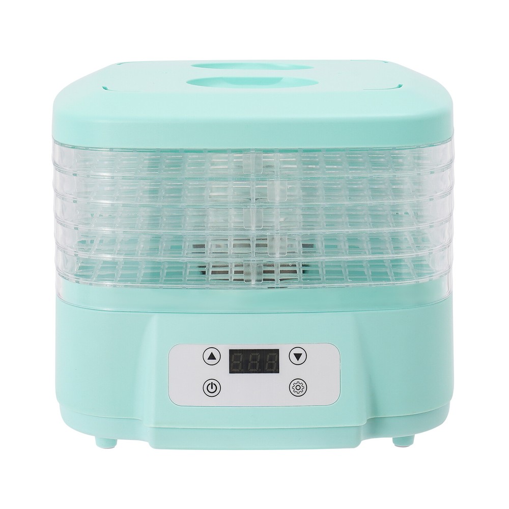 6-Layers Countertop Food Dryer Machine Food Dehydrator Rectangular 200W  35-80℃