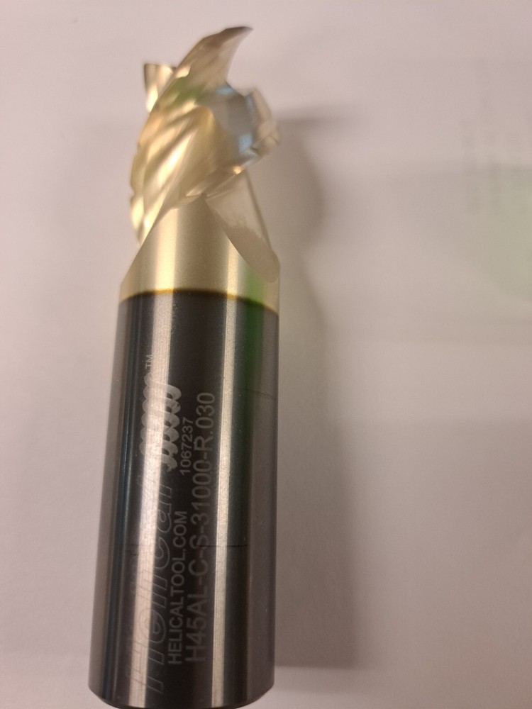 Helical 29647 Carbide 1 Inch Diameter 3 Flute Roughing Endmill
