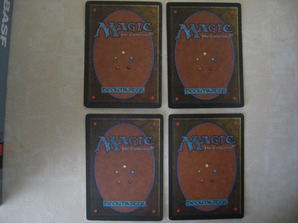 MTG --- Revised --- Pestilence x4 ---- LP