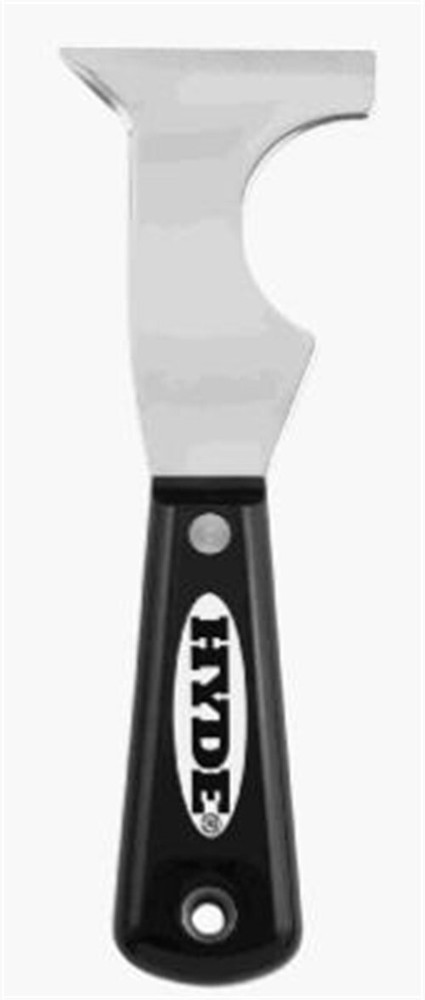 Hyde Black & Silver 2-1/2 in. W Steel 5-in-1 Multi-Purpose Scraper Tools