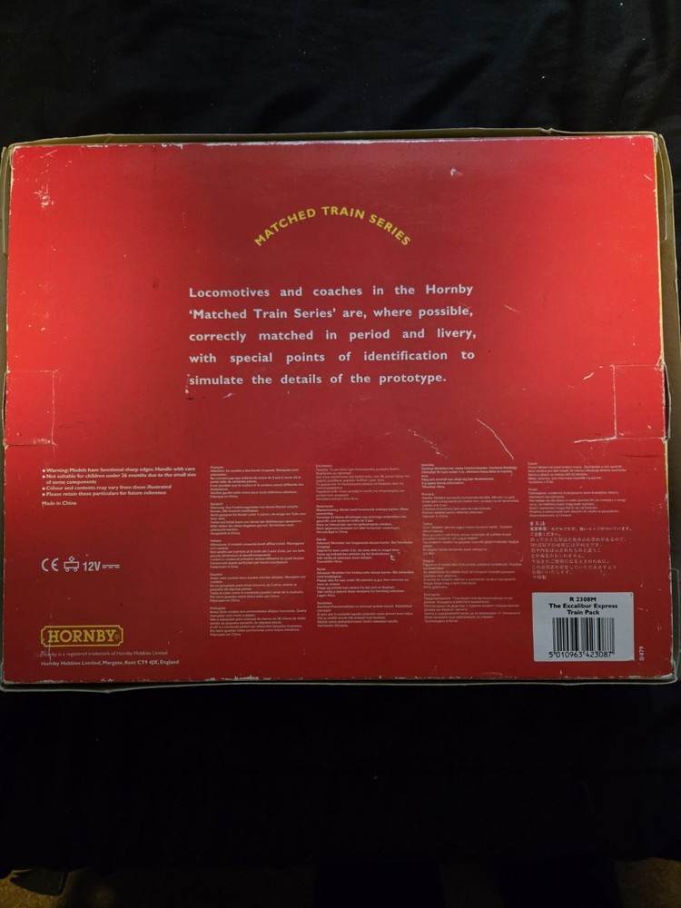 Hornby OO Scale Excalibur Model Train Set