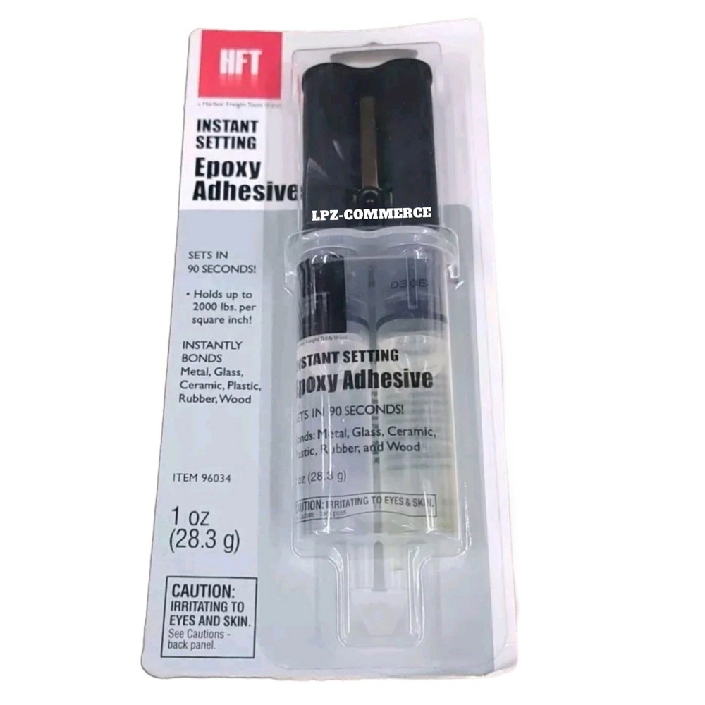 HFT 1 Oz. Instant Setting Epoxy Adhesive