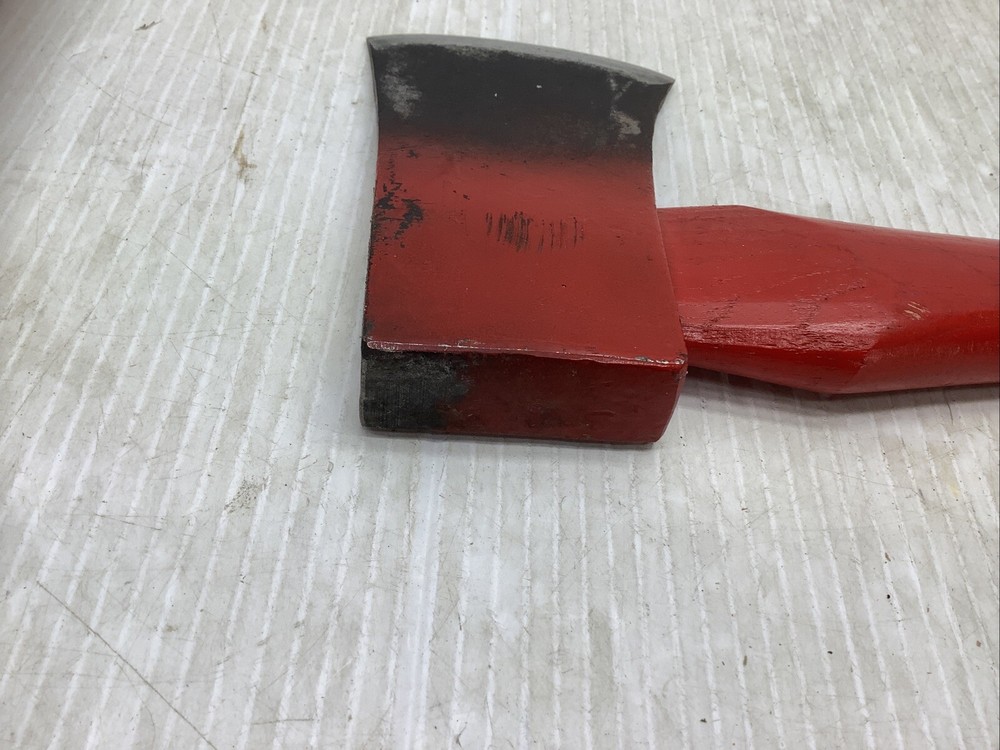 vintage Collins "connie" pattern axe red