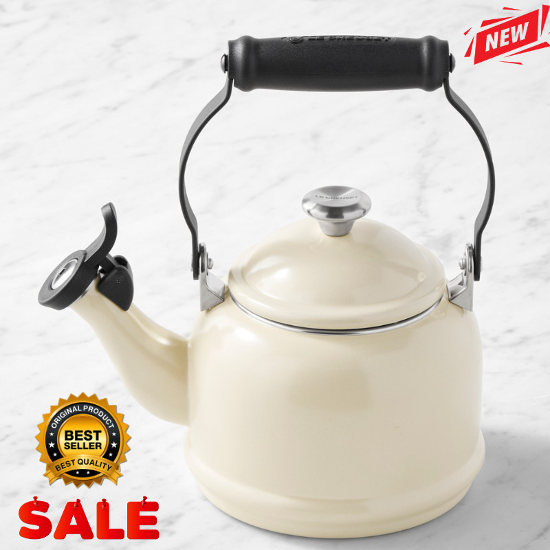 Le Creuset Classic Demi Tea Kettle, Brioche - NEW