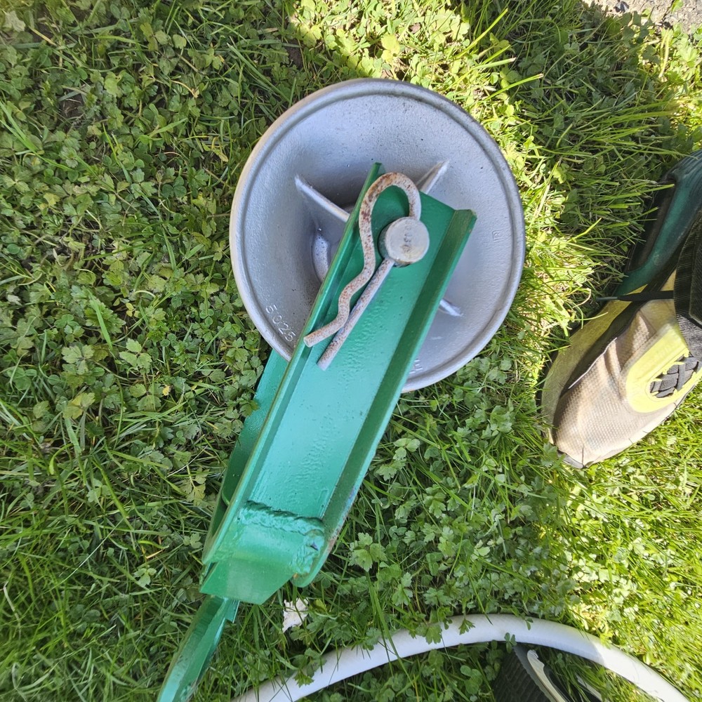 Greenlee 650 Cable Puller Sheave Hook - 6 inch never used