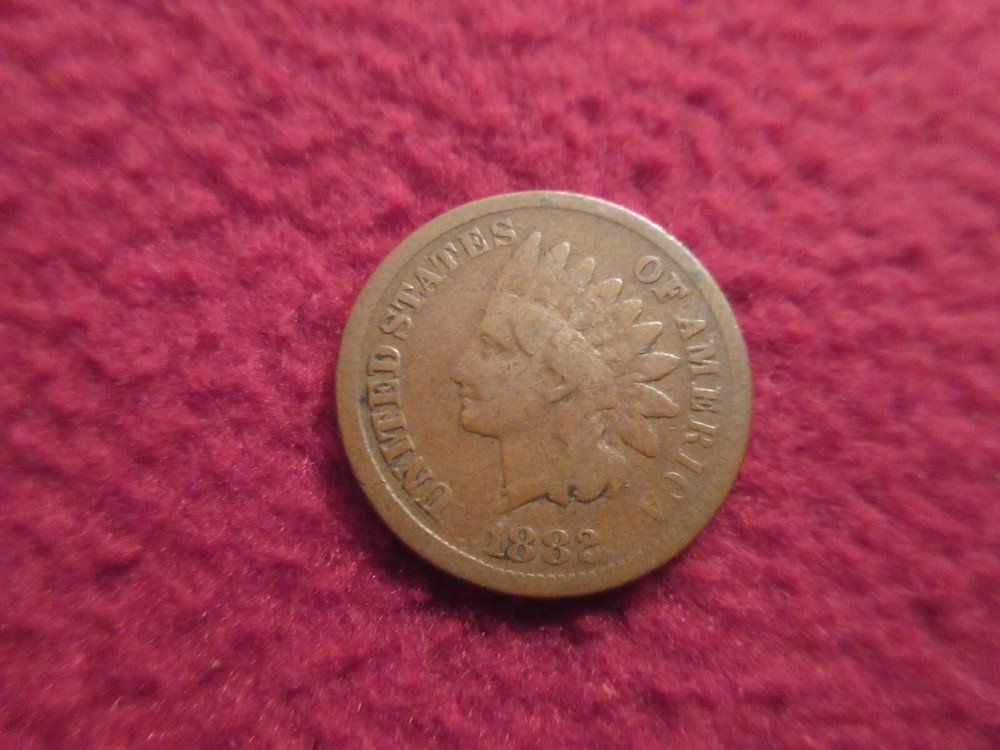 1882  DATED  INDIAN CENT  ORIGINAL