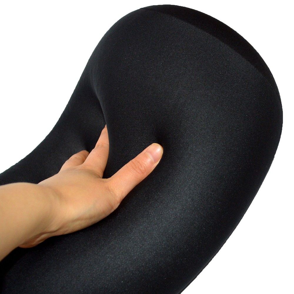 Micro Bead Squishy Hypoallergenic Post Surgery Roll Tube Pillow Solid Color