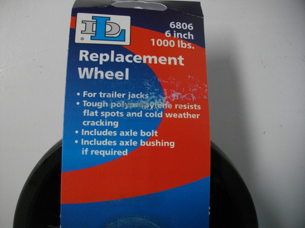 Dutton-Lainson 6806 Trailer Jack 6" Replacement Wheel