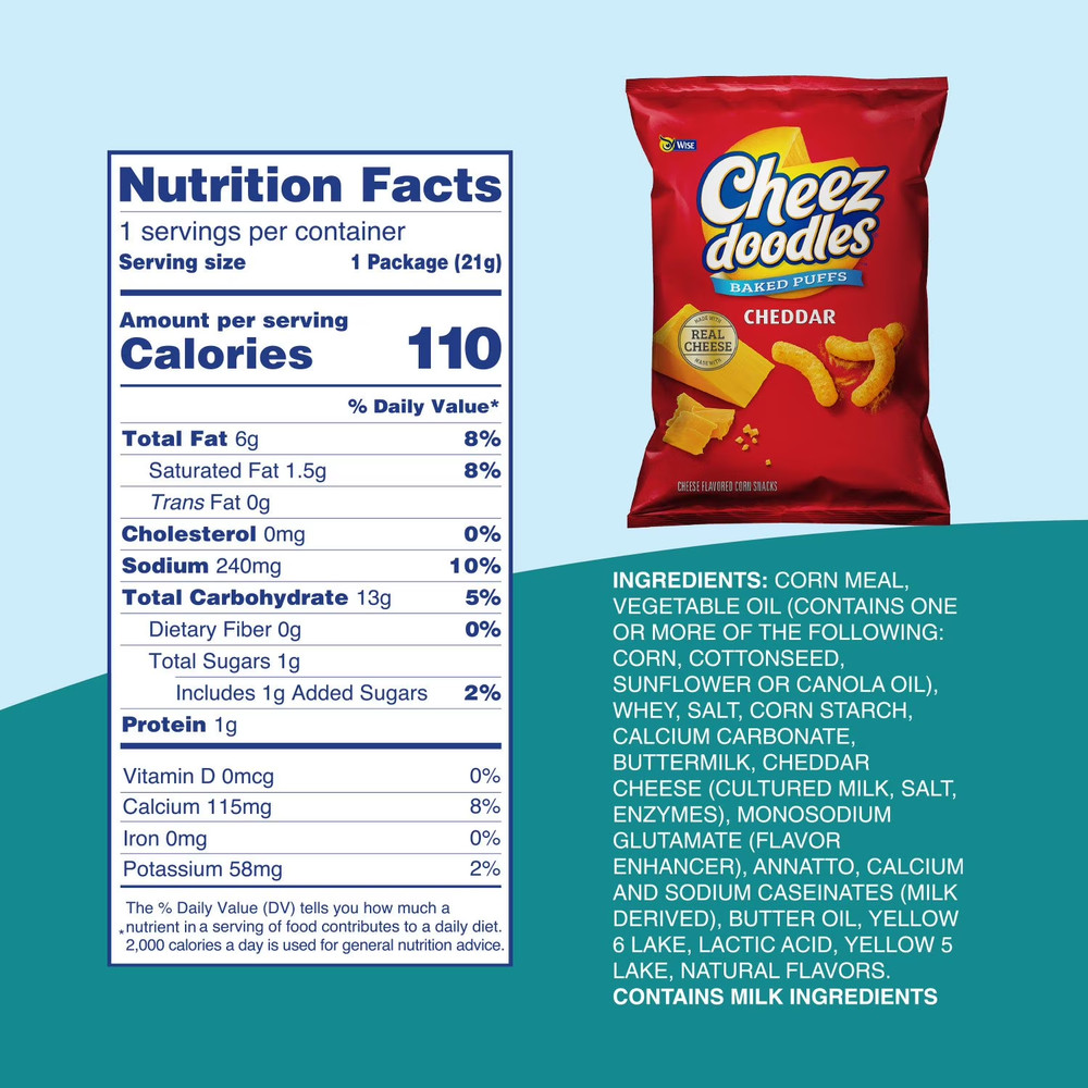 Wise Variety Pack Snacks, 50 pk.