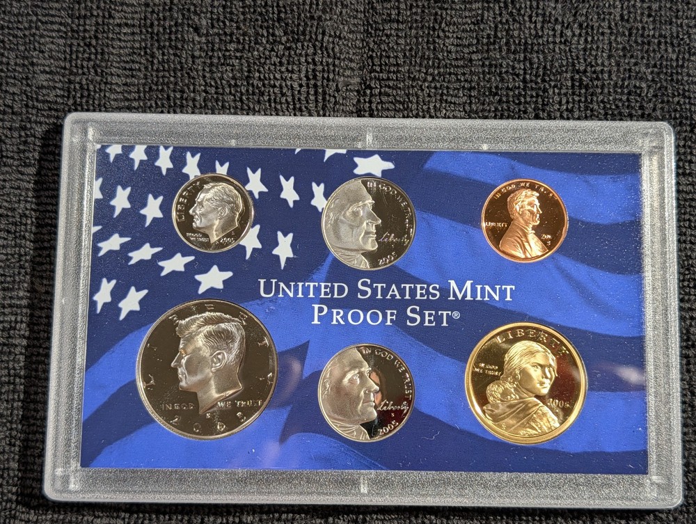 2005 US Proof set OGP COA