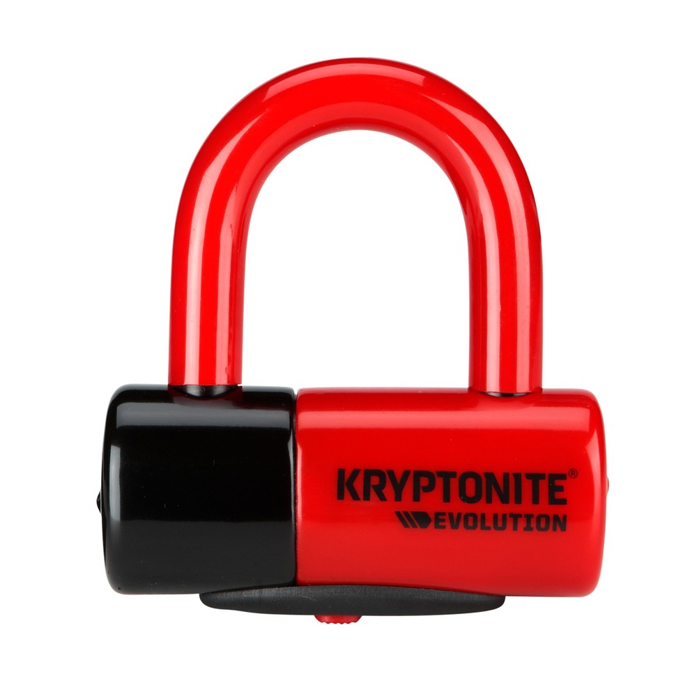 Kryptonite Evolution Series 4 Disc Locks 720018999621 Red