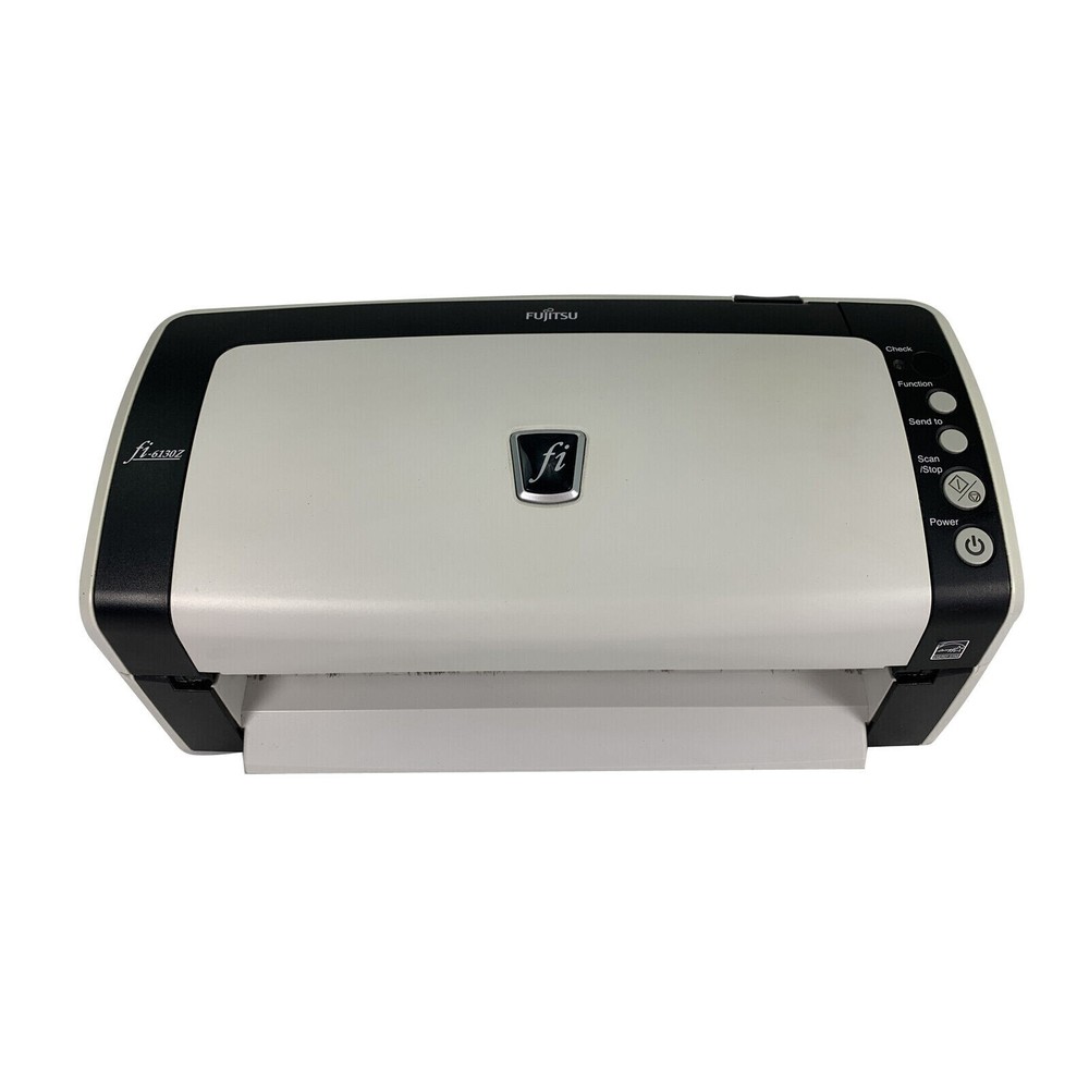 Duplex Document Color Scanner for Business Office Work w/AC Adapter & USB Cable
