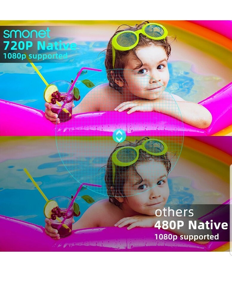 Smonet Smart Mini Projector good quality.