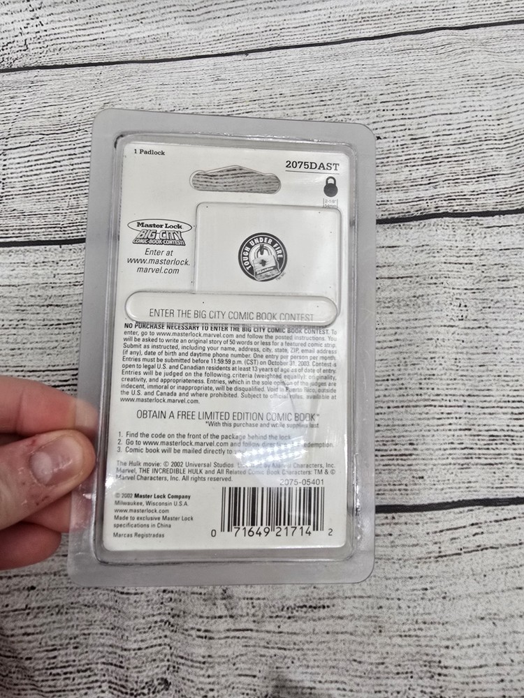 MASTER LOCK 2075DAST SPHERO Spin Combination Lock RED. 2002