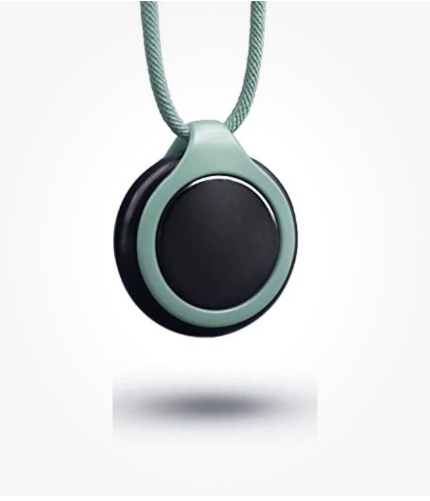 UPosture Smart Necklace Smart Algorithm Posture Trainer, Sage Green.