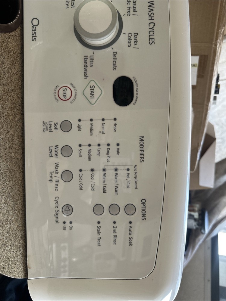 Kenmore Ellite Washer Control Board