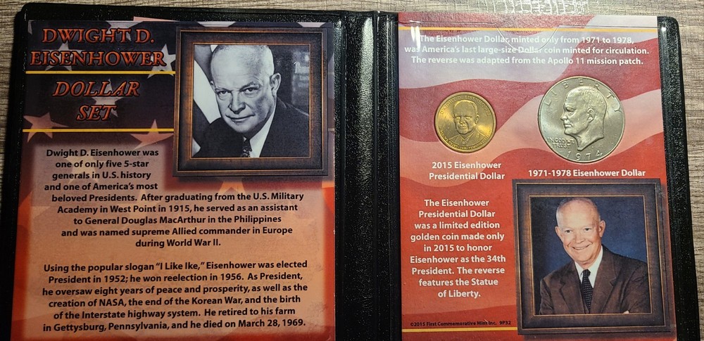 Dwight D. Eisenhower Dollar Set