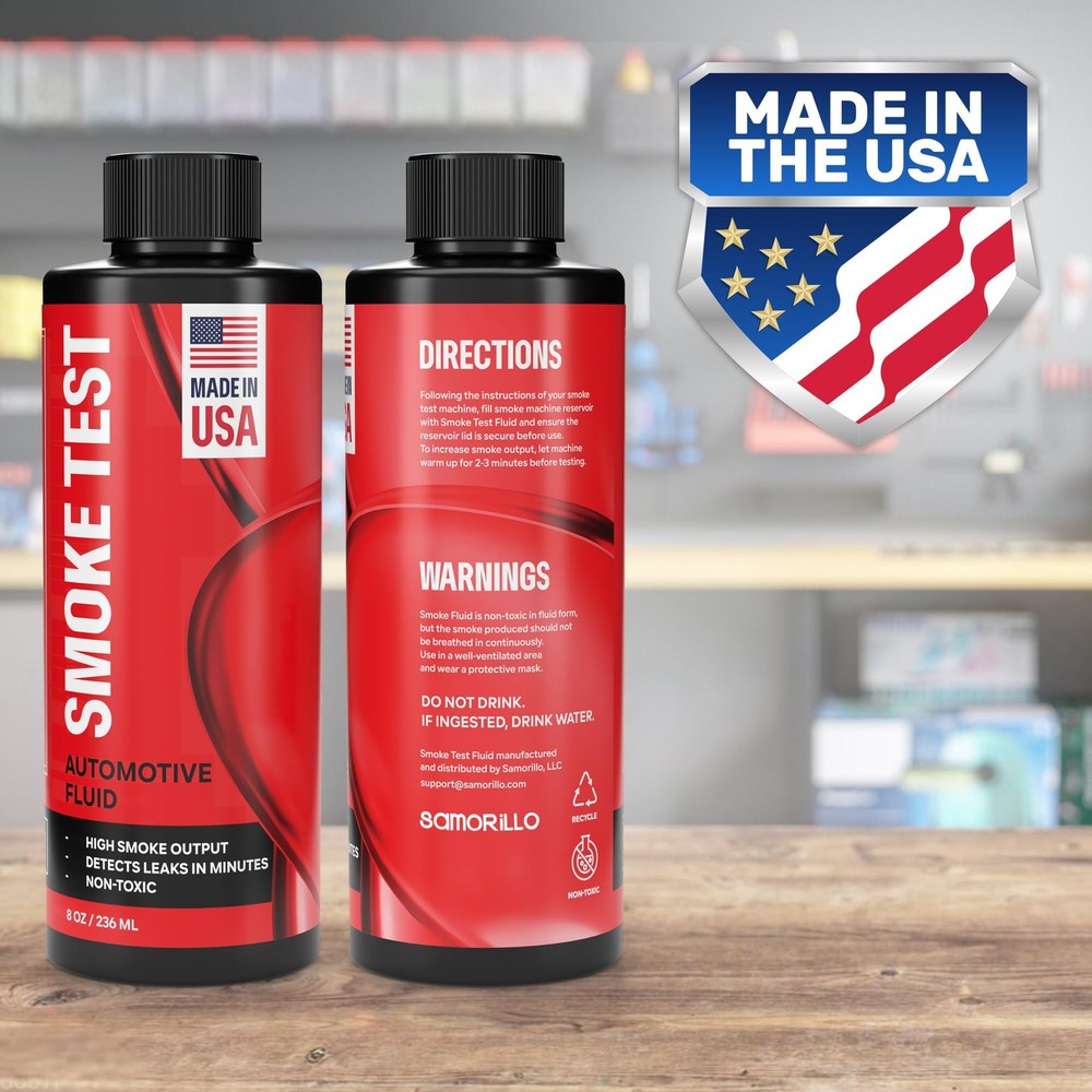 [2 Pack] Smoke Test Fluid for Automotive Smoke Machines - 16oz Solution Creat...