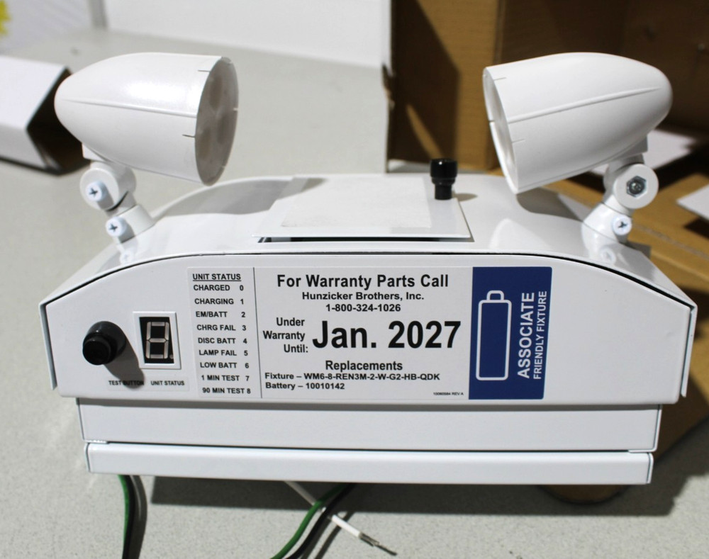 Exitronix Emergency lighting WM6-8-REN3M-2-W-G2-HB