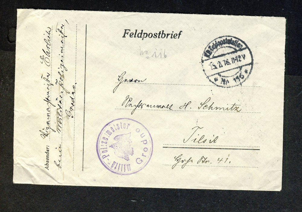 Belarus 1916 Grodno Cover