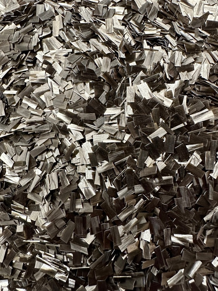 1/4" Chopped Basalt Fiber - 1 pound