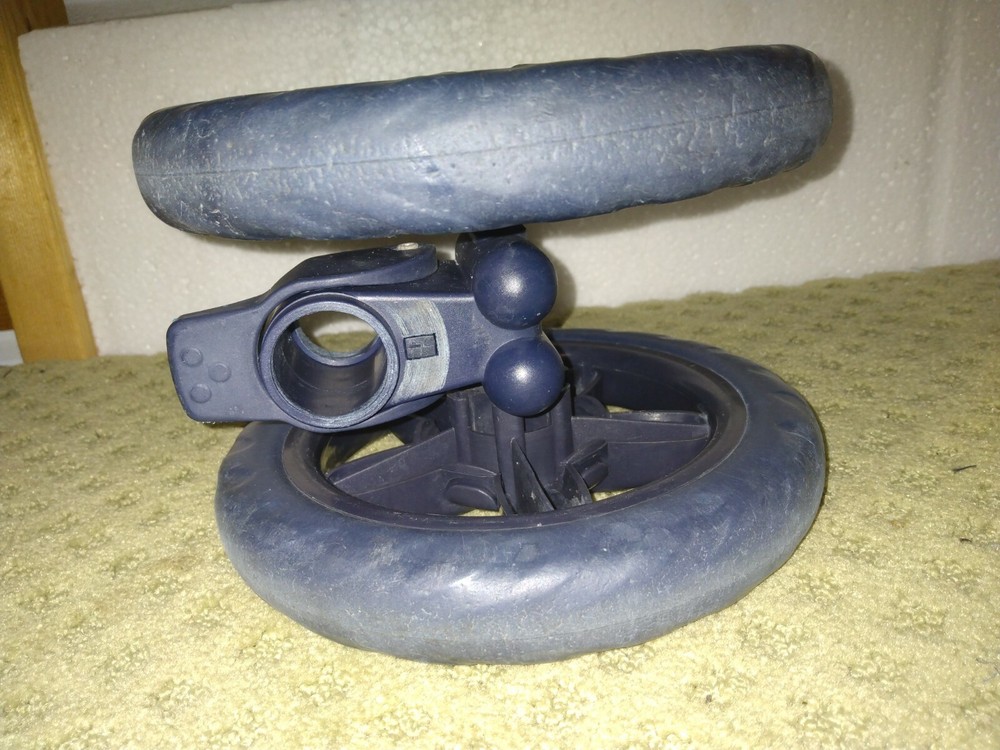 Eddie Bauer Dorel juvenile Stroller Front wheel Replacement part Blue size 7.5"