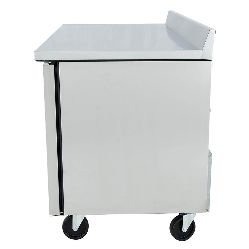 True TWT-60-HC 60" Solid Two Door Worktop Refrigerator, 16 Cu. Ft.