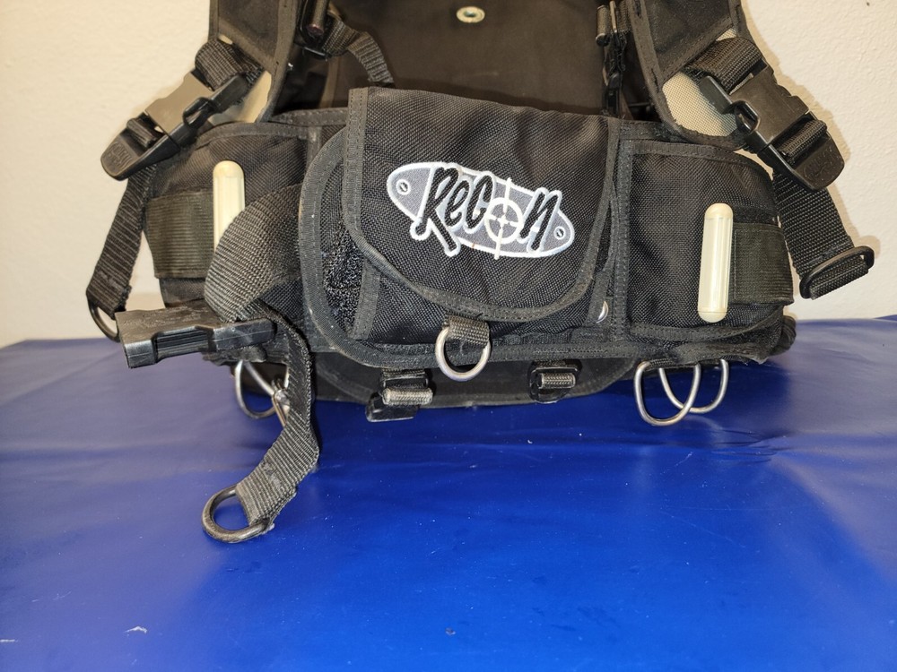 GENESIS RECON 75 SCUBA DIVING BCD Size (M) -👁 See Details.