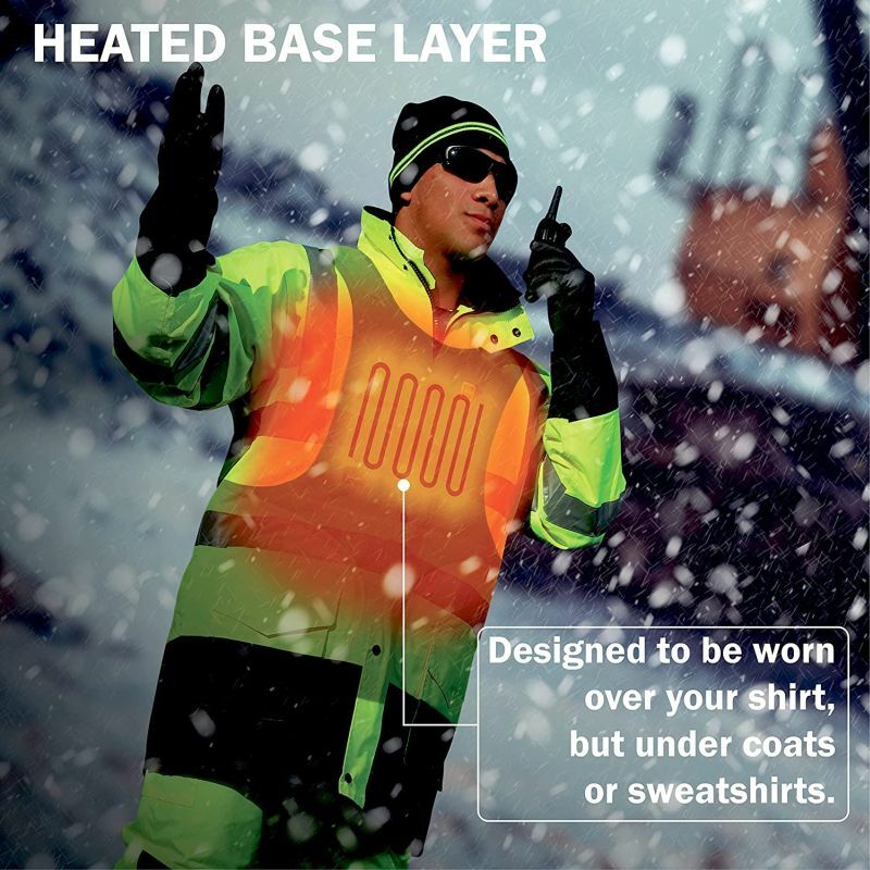Boss Battery Powered Thermal Heated Base Layer Vest with Wireless Remote
