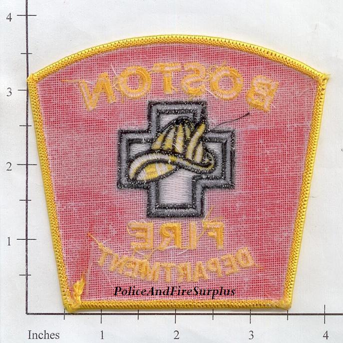 Massachusetts - Boston MA Fire Dept Fire Patch