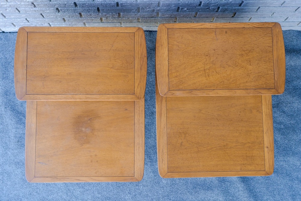 Mid Centry Modern Hekman Step End Table