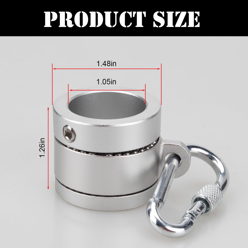 7/8 Inch Sleever Bar Lock Collar Tethering Attachment Point Tool Lanyard