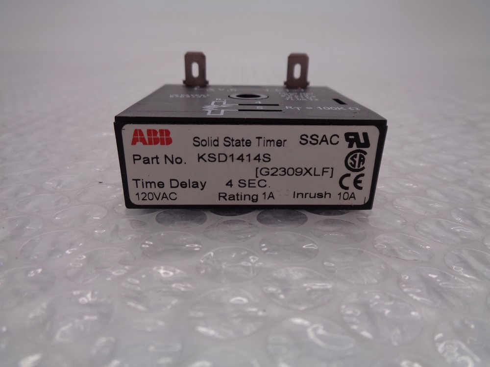 ABB KSD1214S SOLID STATE TIMER 4SEC NSMP
