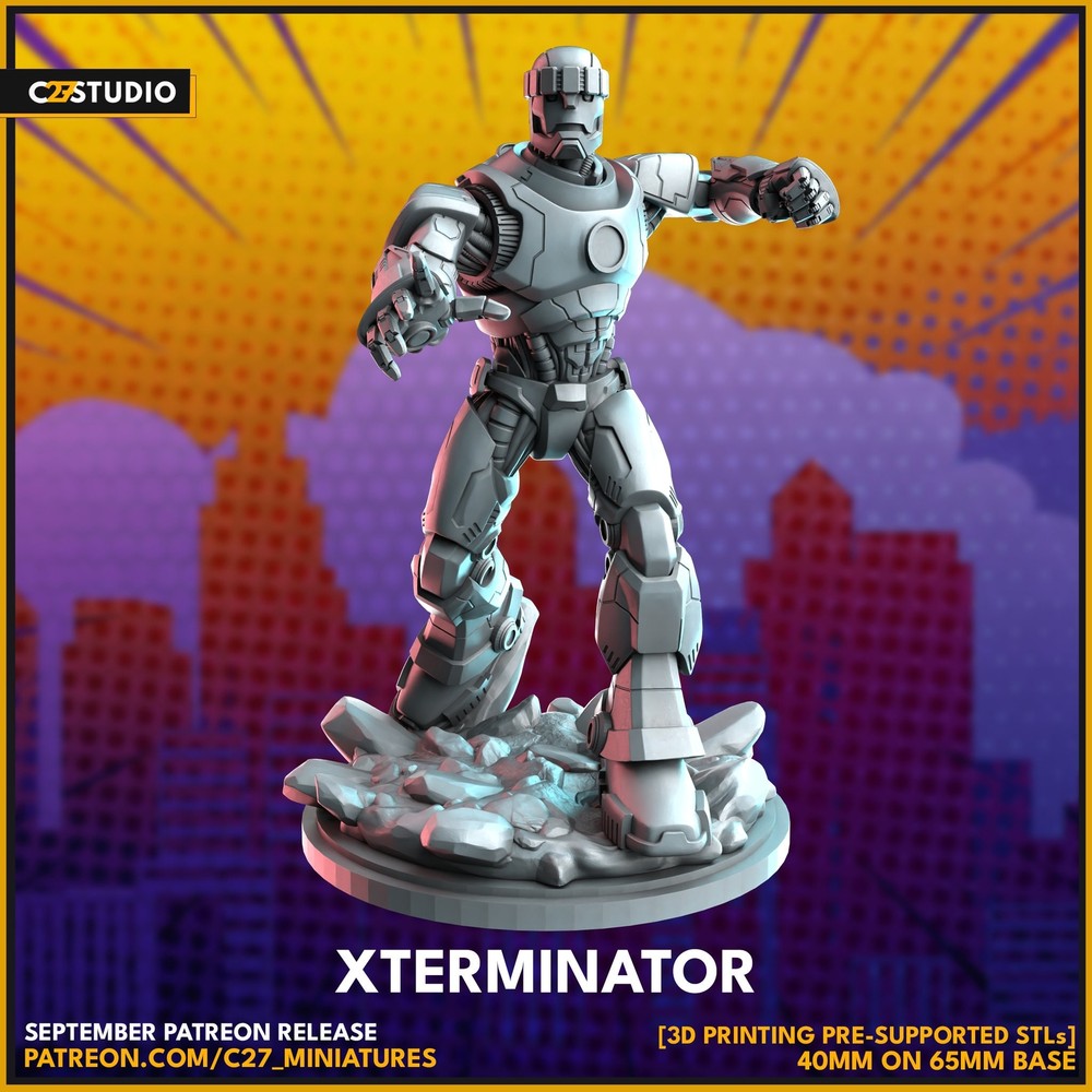 Xterminator | 40mm Crisis Protocol | Tabletop Gaming | Tabletop Miniature |