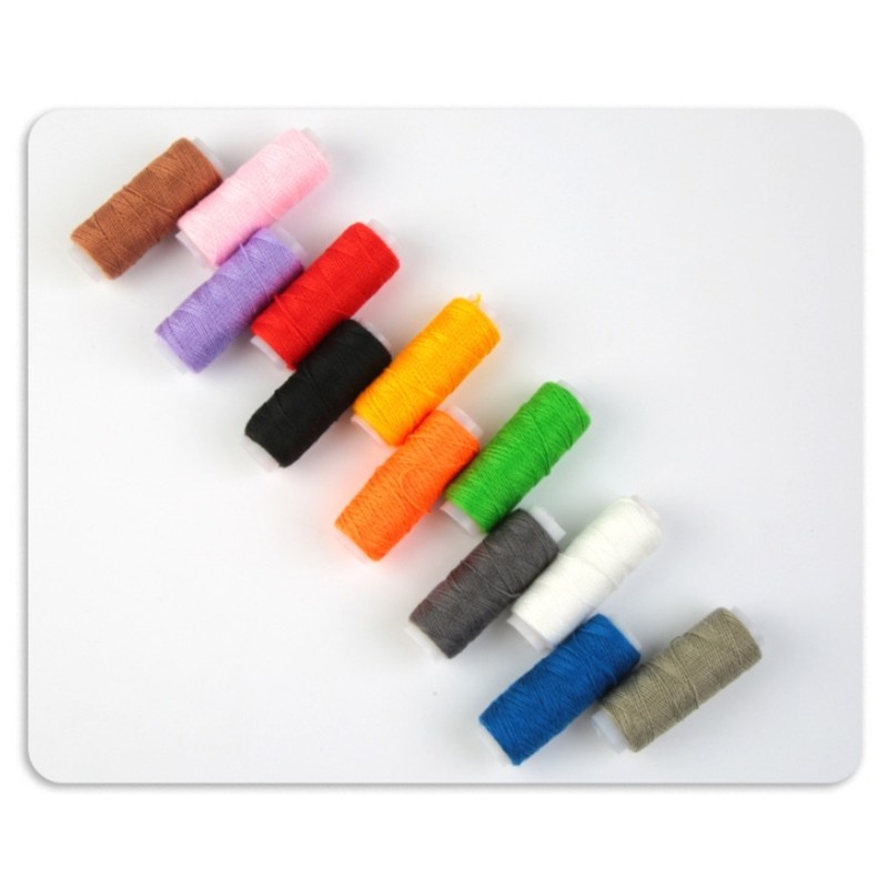 55 Yards Waxed String 28 Color Waxed Thread Sewing Thread Hand Stitching Thread